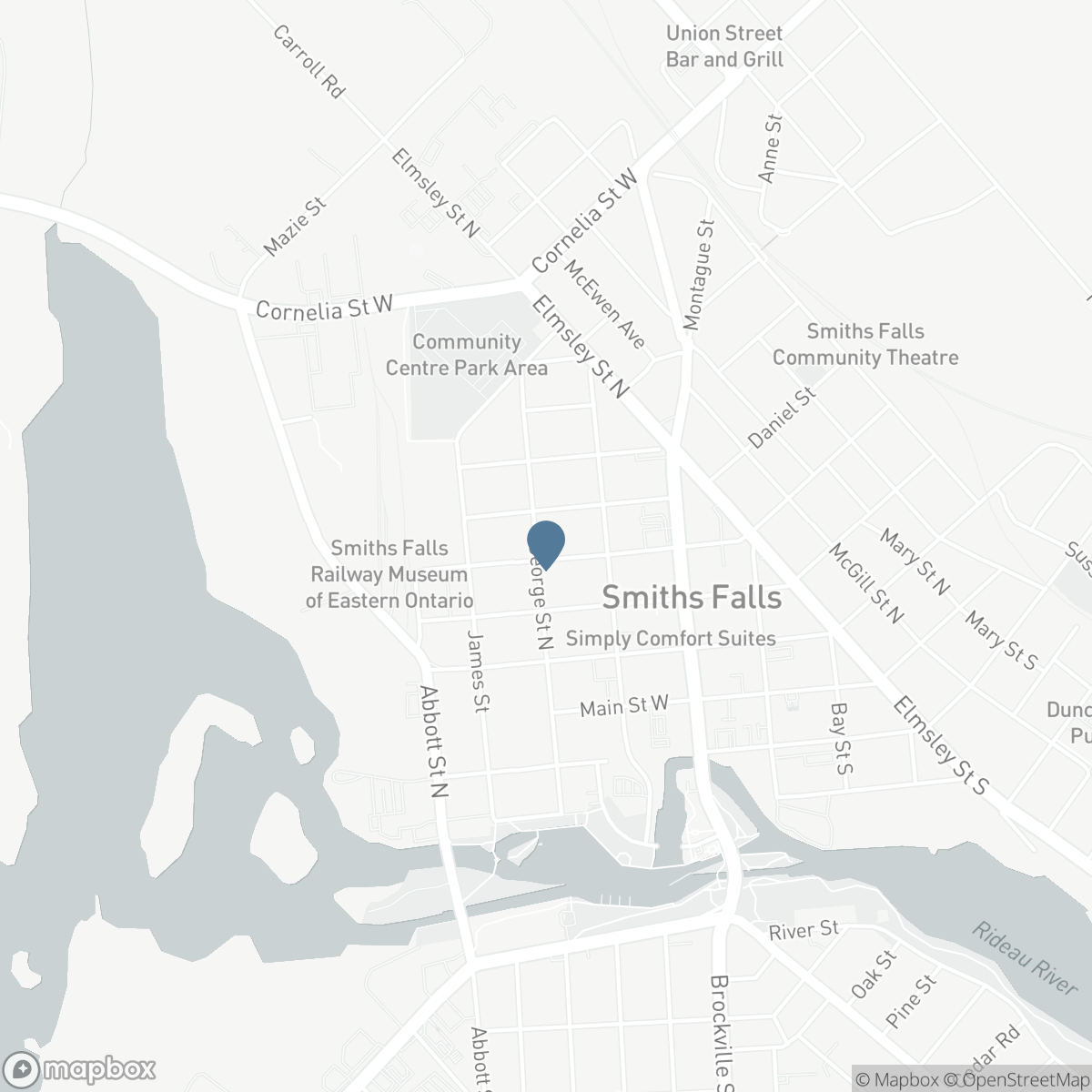 42 CHURCH STREET W, Smiths Falls, Ontario K7A 1P7